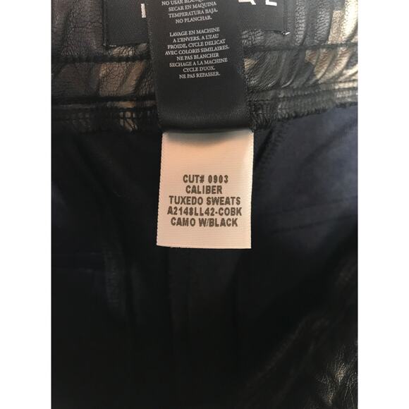 Koral Activewear Metallic Caliber Tuxedo Stripe Camo Print Vegan Pants Travel - Picture 12 of 15